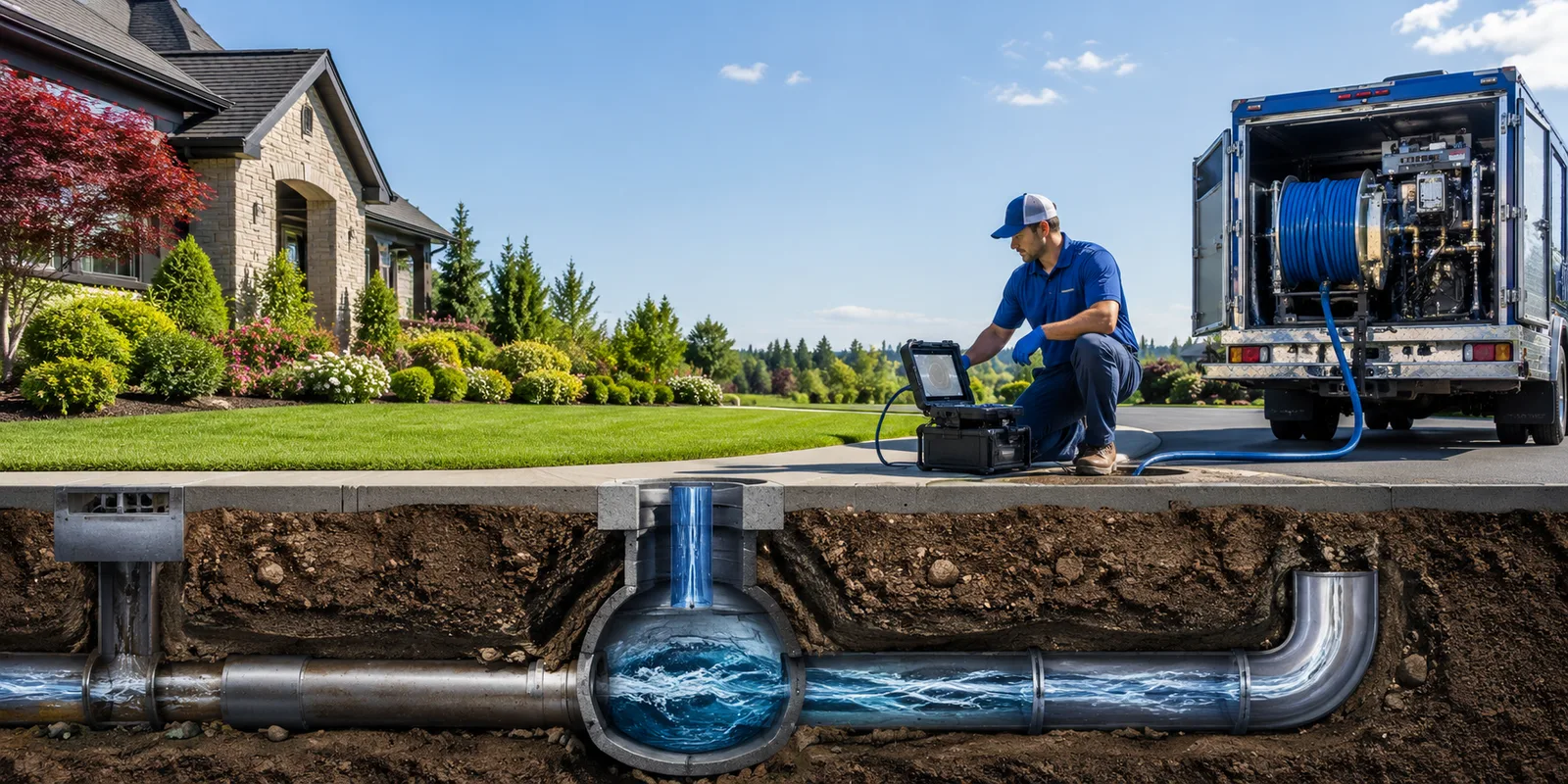 Drainage restoration information for Palm, PA